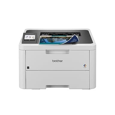 Brother HL-L3280CDW Imprimante couleur numérique compacte sans fil avec sortie de qualité laser, impression recto verso et mobile, et Ethernet avec option d'abonnement Refresh