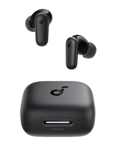 soundcore Anker P30i Écouteurs antibruit, suppression du bruit puissante et intelligente, basses puissantes, 45 heures de lecture, étui 2 en 1 et support de téléphone, IP54, écouteurs sans fil, Bluetooth 5.4, contrôle par application