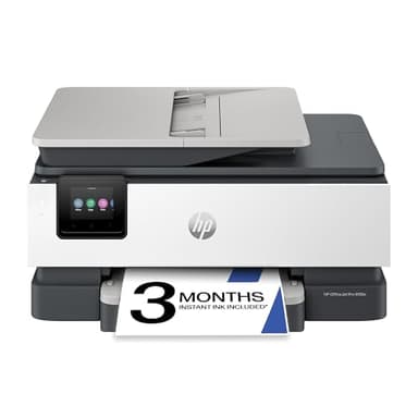 HP OfficeJet Pro 9135e Imprimante tout-en-un, couleur, imprimante pour petites et moyennes entreprises, impression, copie, numérisation, télécopie, encre instantanée sans fil admissible; encre