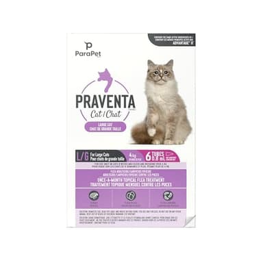 Parapet Praventa 6 tubes pour grands chats