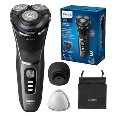 Philips Rasoir électrique Series 3300, 100 % étanche avec lames PowerCut auto-affûtantes, S3343/13