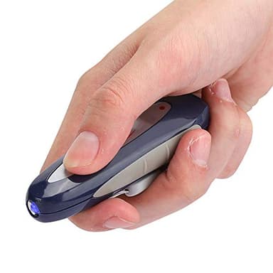 Détecteur de faux billets portable 2 en 1 - Lumière violette - Magnétisme - Lumière violette - Avec alarme sonore - Mini testeur de billets de banque