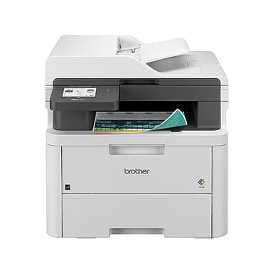Brother MFC-L3720CDW Imprimante laser multifonction numérique sans fil couleur – Copie, Scan, Télécopie, Recto verso, Impression mobile, Toner inclus