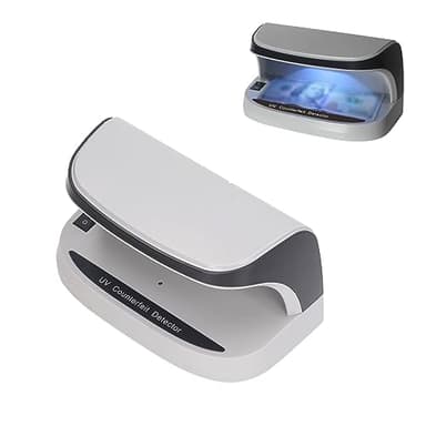 Détecteur de faux billets avec lumière LED UV, détecteur de contrefaçon de cartes et de devises multiples, vérificateur d'argent, détection de contrefaçon pour cartes de crédit et cartes d'identité