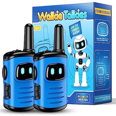 Talkies-walkies pour enfants, jouets Exssary pour garçons de 3-6 ans, jouets d'extérieur pour enfants de 3-5 ans, talkie-walkie pour garçons de 3 4 5 6 ans, cadeaux jouet de randonnée camping cadeaux