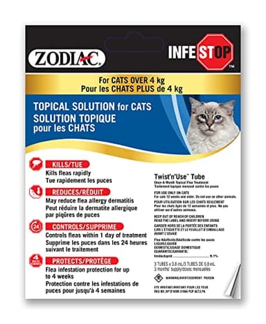 Zodiac Infestop pour chats de plus de 4 kg